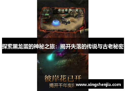 探索黑龙蛋的神秘之旅：揭开失落的传说与古老秘密